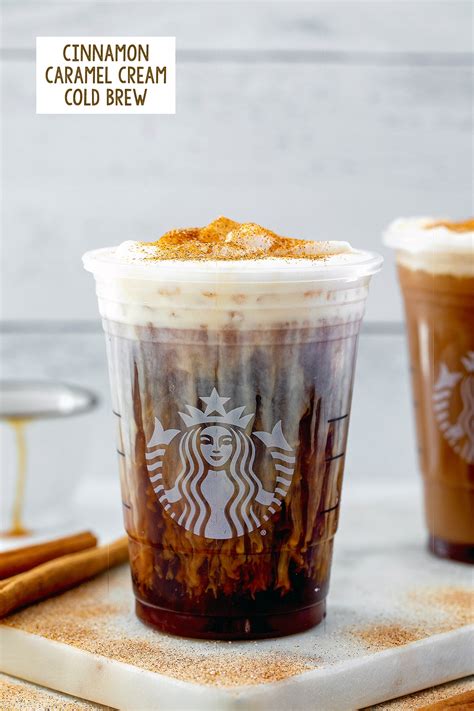 starbucks cinnamon caramel cold brew calories|Starbucks Venti Cinnamon Caramel Cream Cold Brew Nutrition。